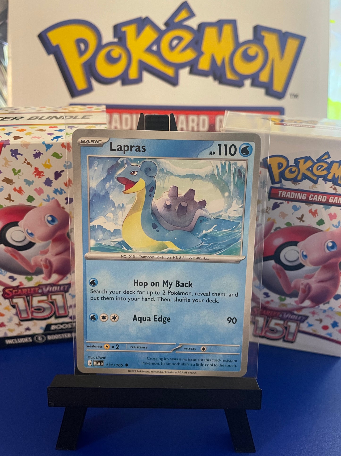 Lapras: 151 Scarlet & Violet (131/165)