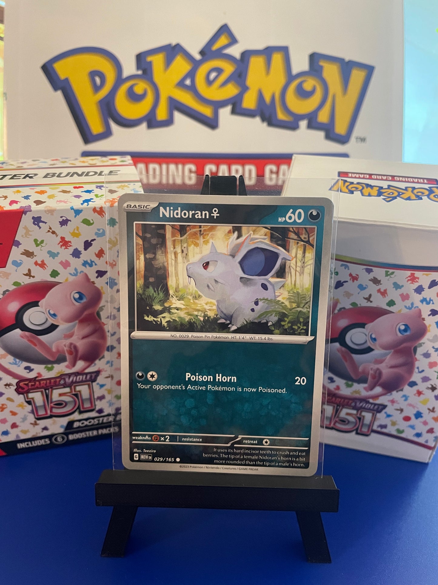 Nidoran: 151 Scarlet & Violet (29/165)