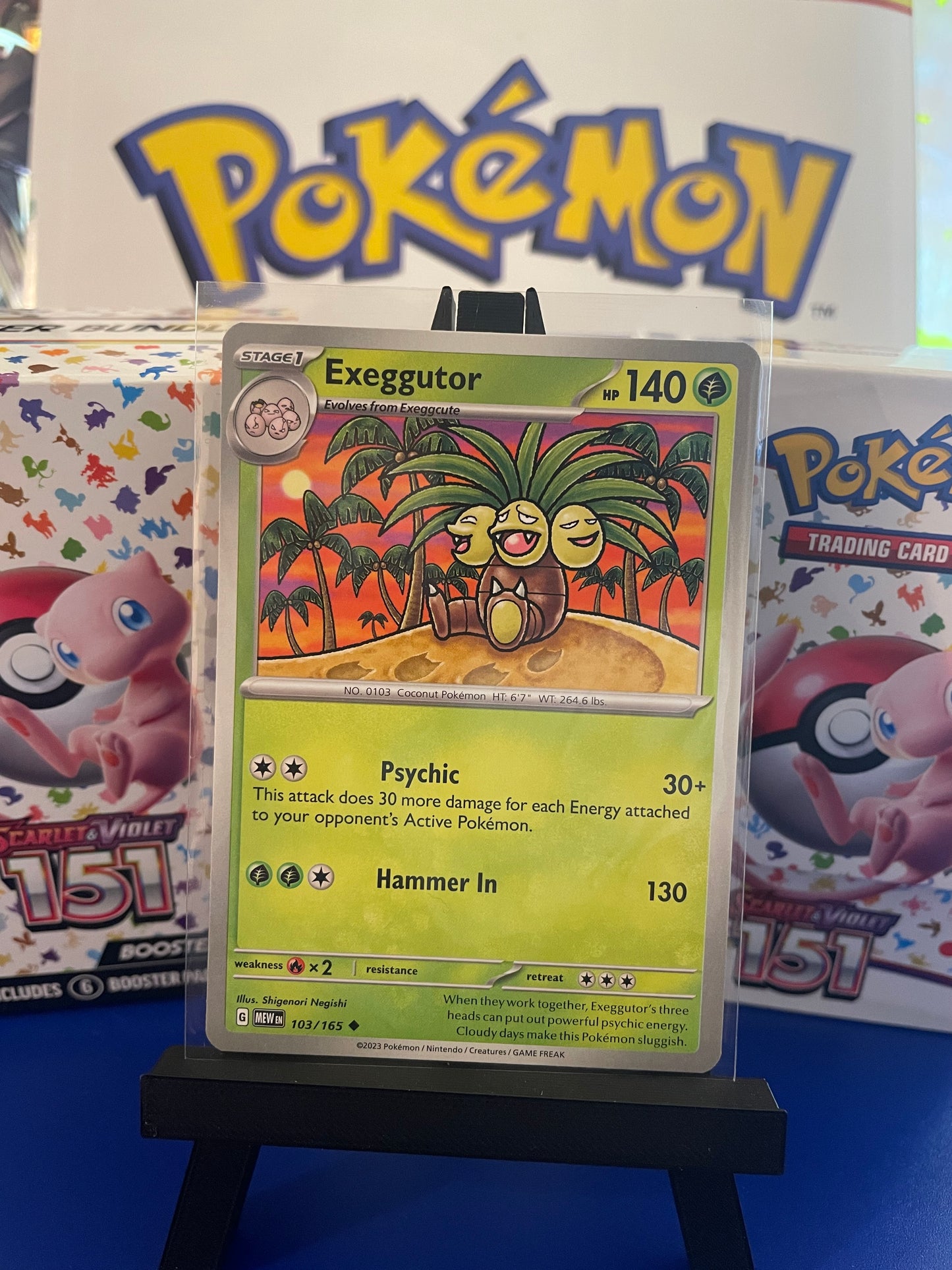Exeggutor: 151 Scarlet & Violet (103/165)