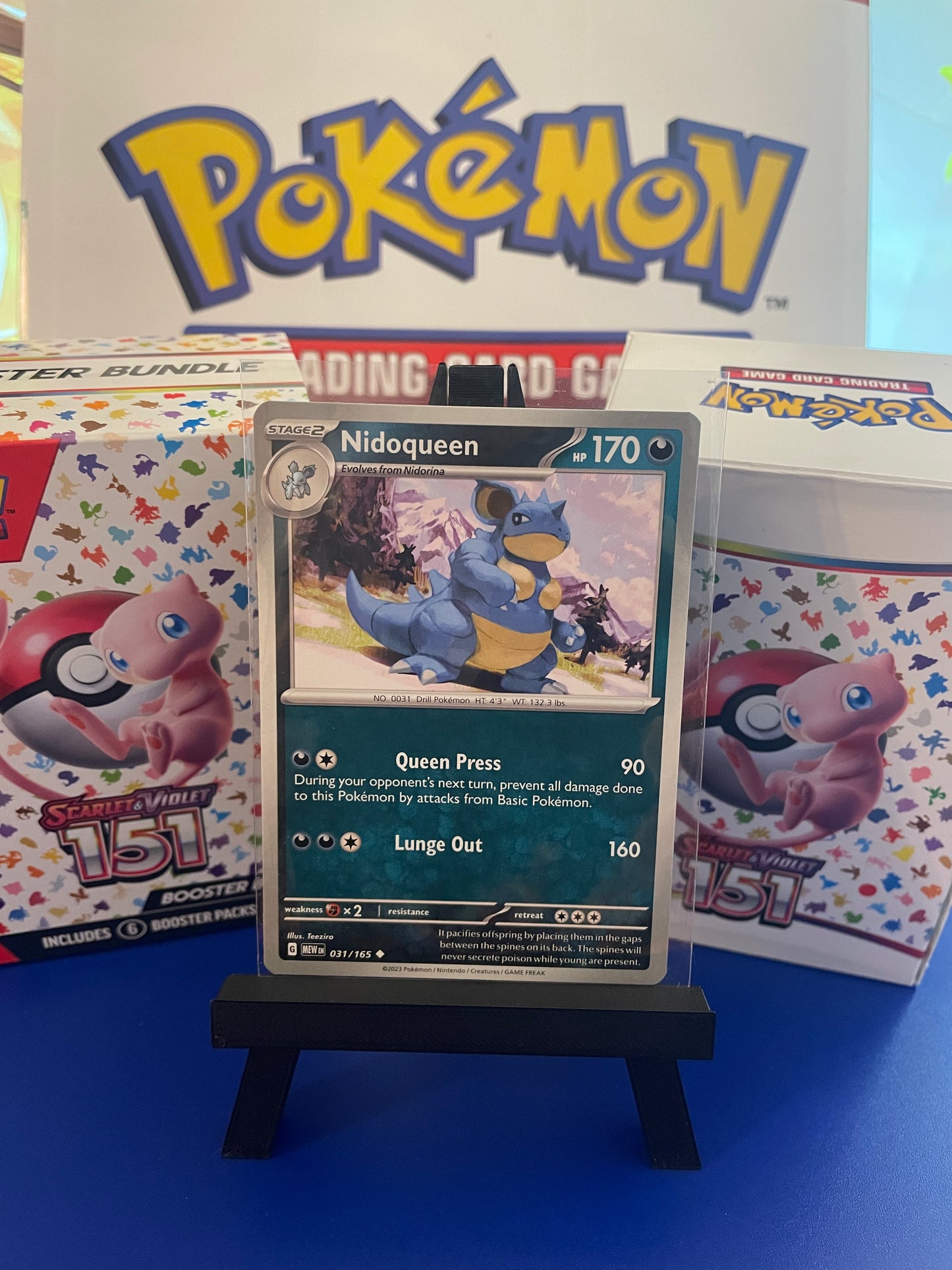 Nidoqueen: 151 Scarlet & Violet (31/165)