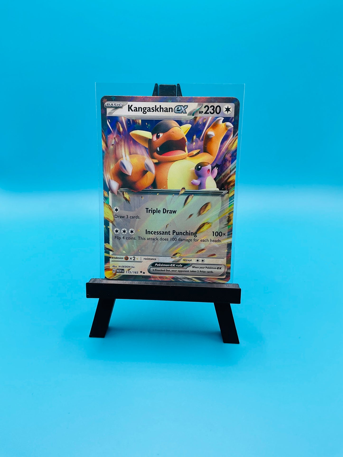 Kangaskhan ex: 151 Scarlet & Violet (115/165)