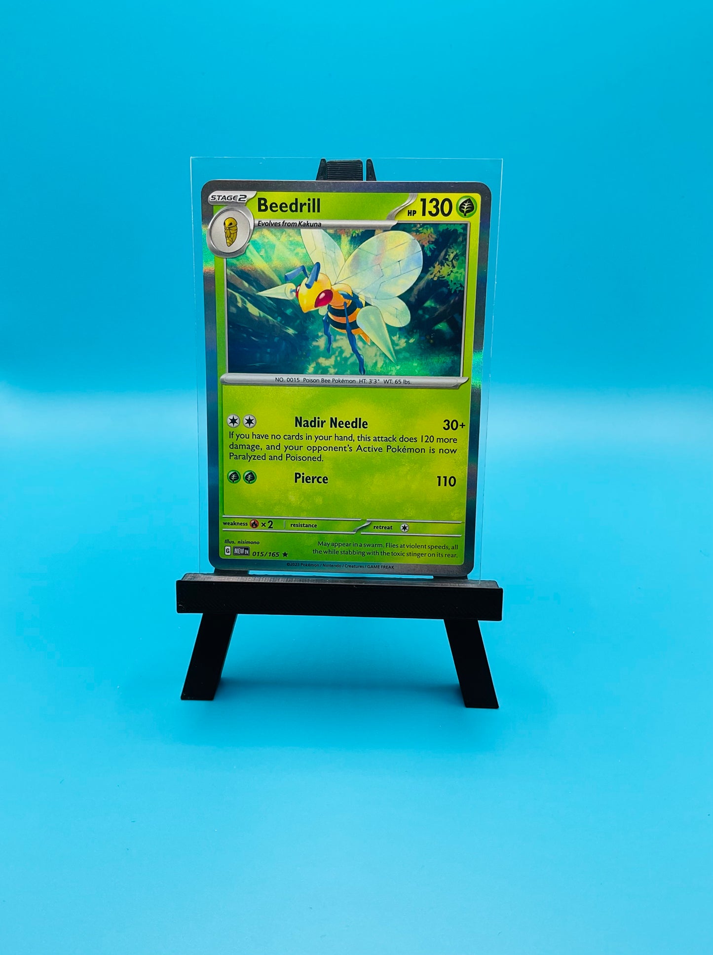 Beedrill (Holo): 151 Scarlet & Violet (15/165)