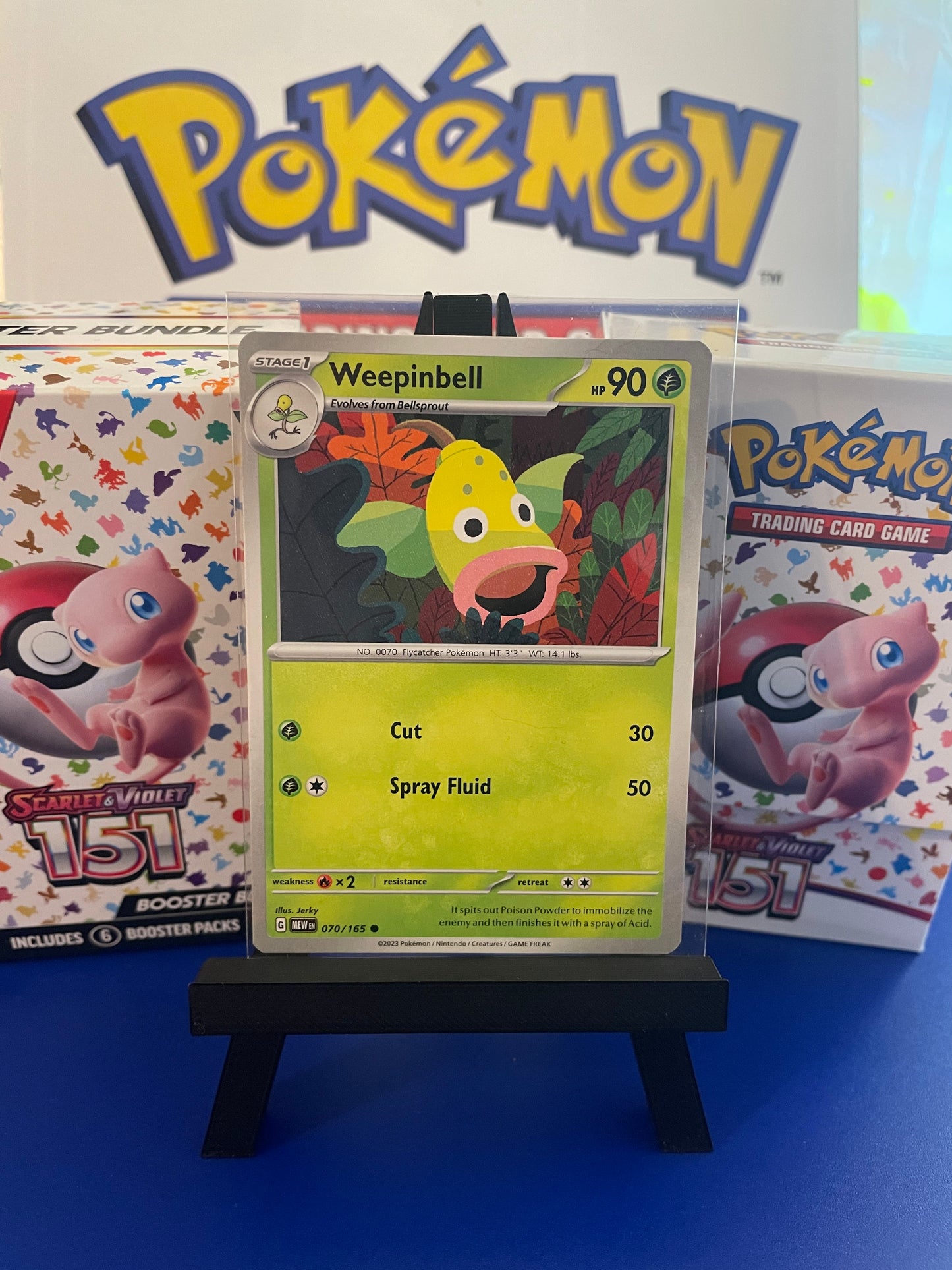 Weepinbell: 151 Scarlet & Violet (70/165)