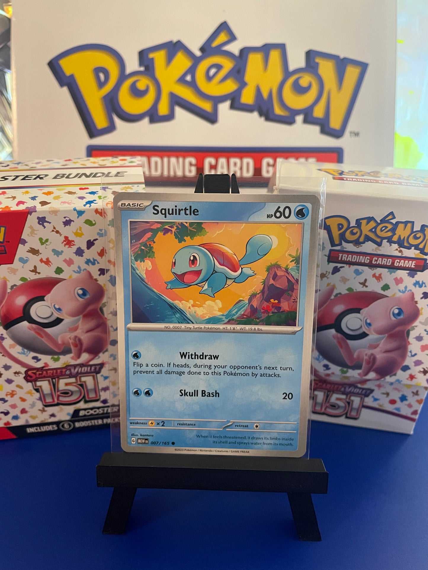 Squirtle: 151 Scarlet & Violet (07/165)