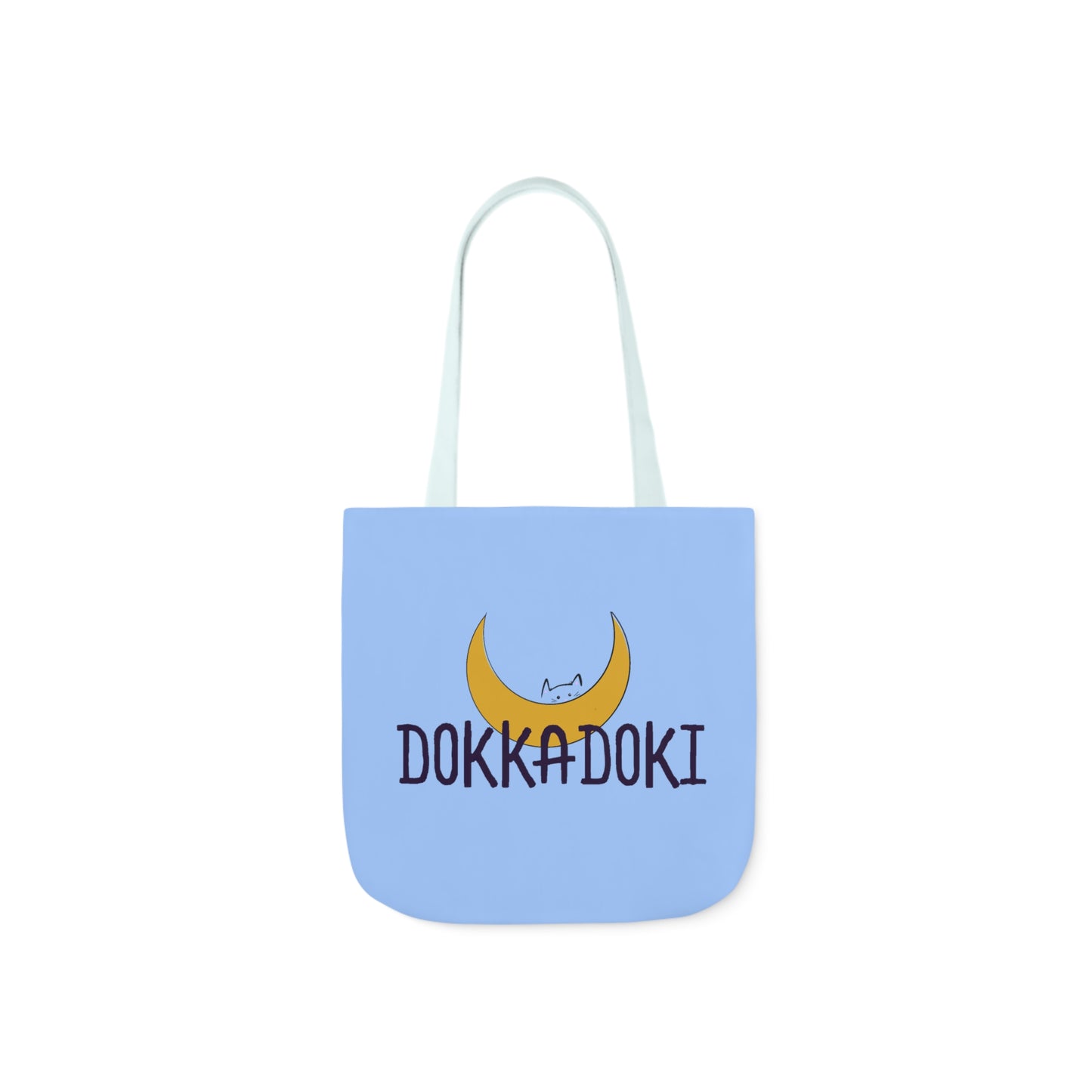 DokkaDoki Polyester Canvas Tote Bag (AOP)