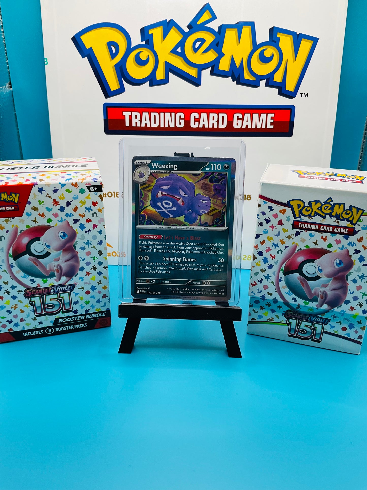Wheezing (Holo): 151 Scarlet & Violet (110/165)