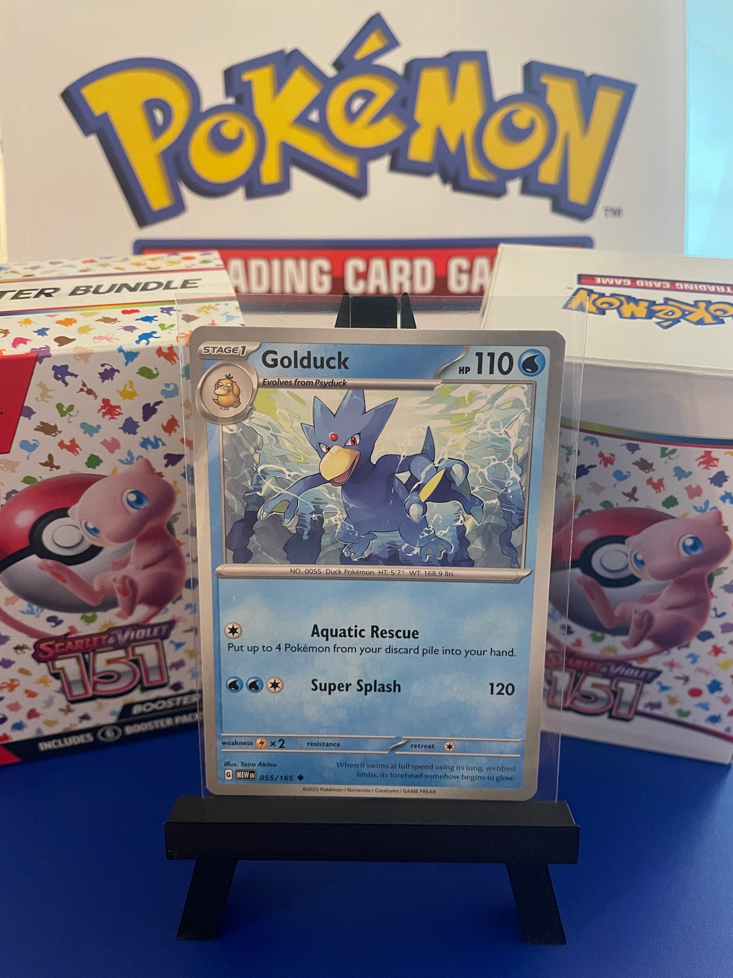 Golduck: 151 Scarlet & Violet (55/165)