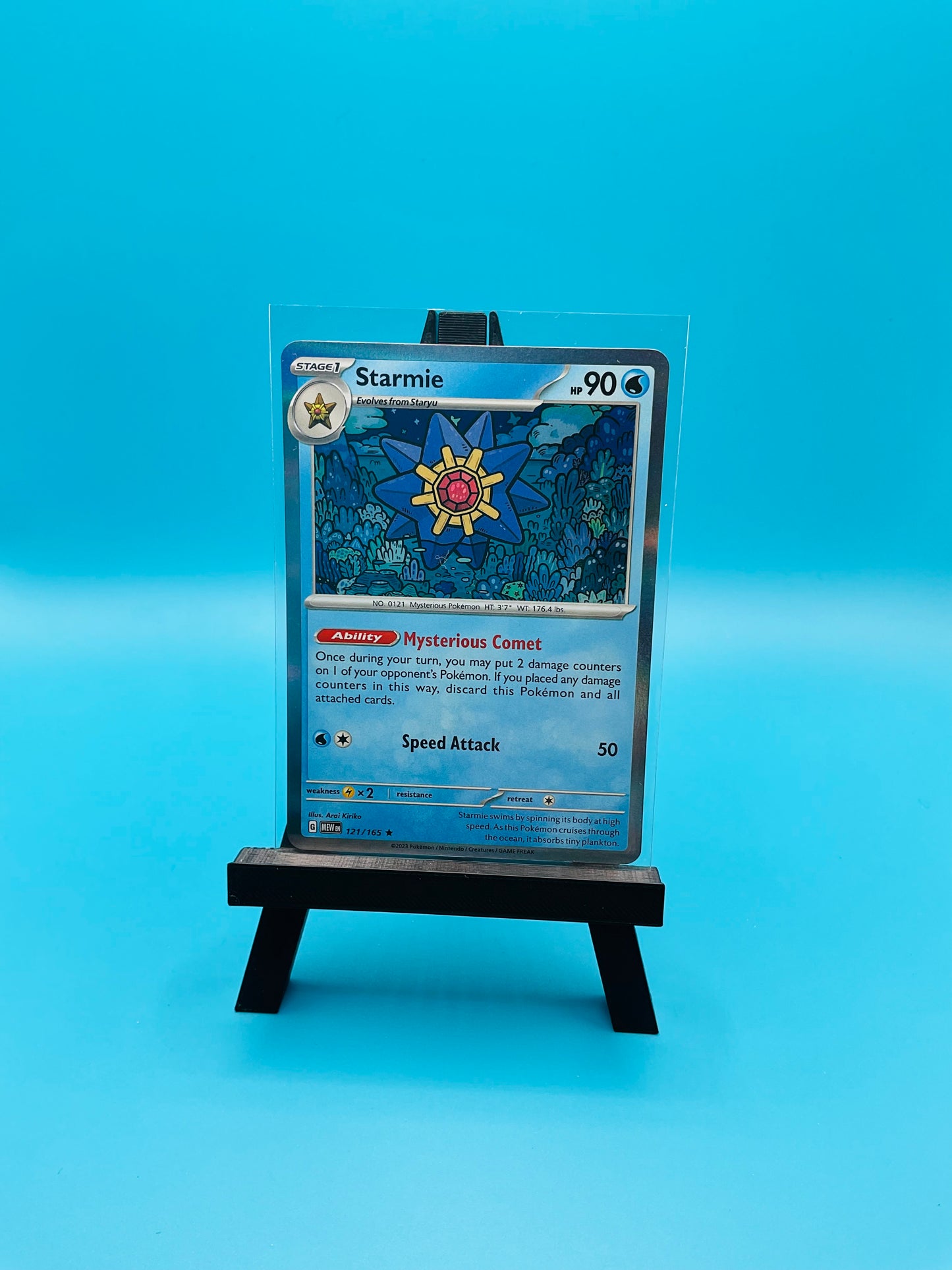 Starmie (Holo): 151 Scarlet & Violet (121/165)
