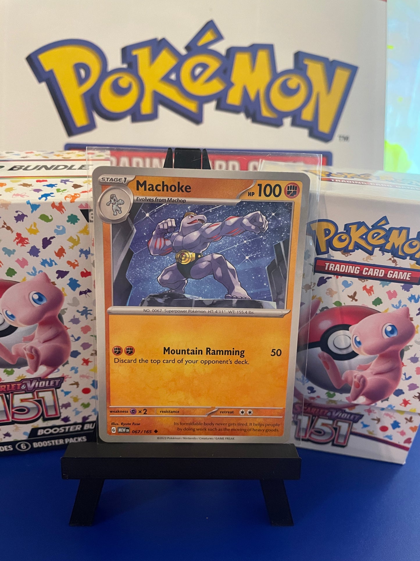 Machoke: 151 Scarlet & Violet (67/165)