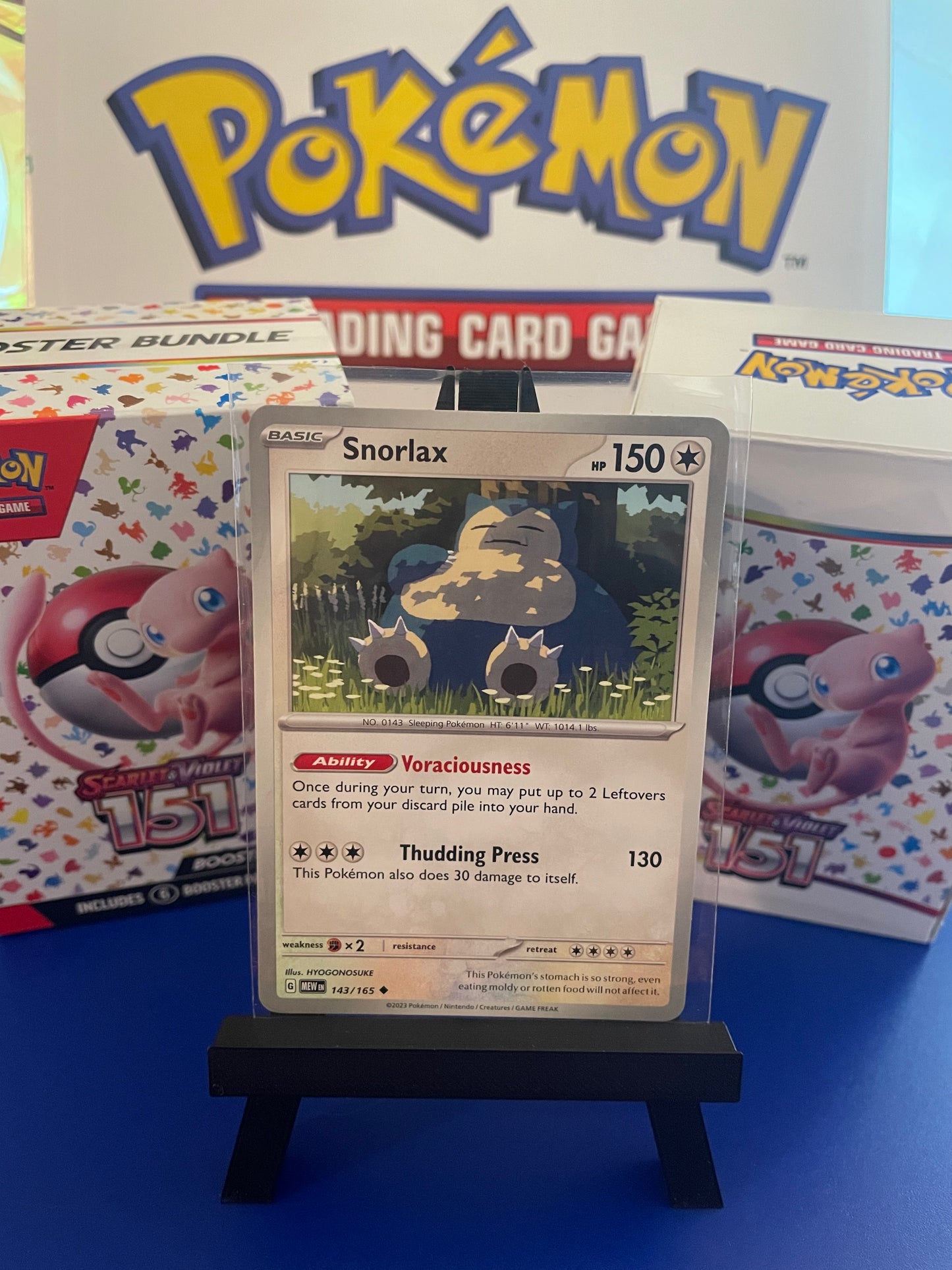Snorlax: 151 Scarlet & Violet (143/165)