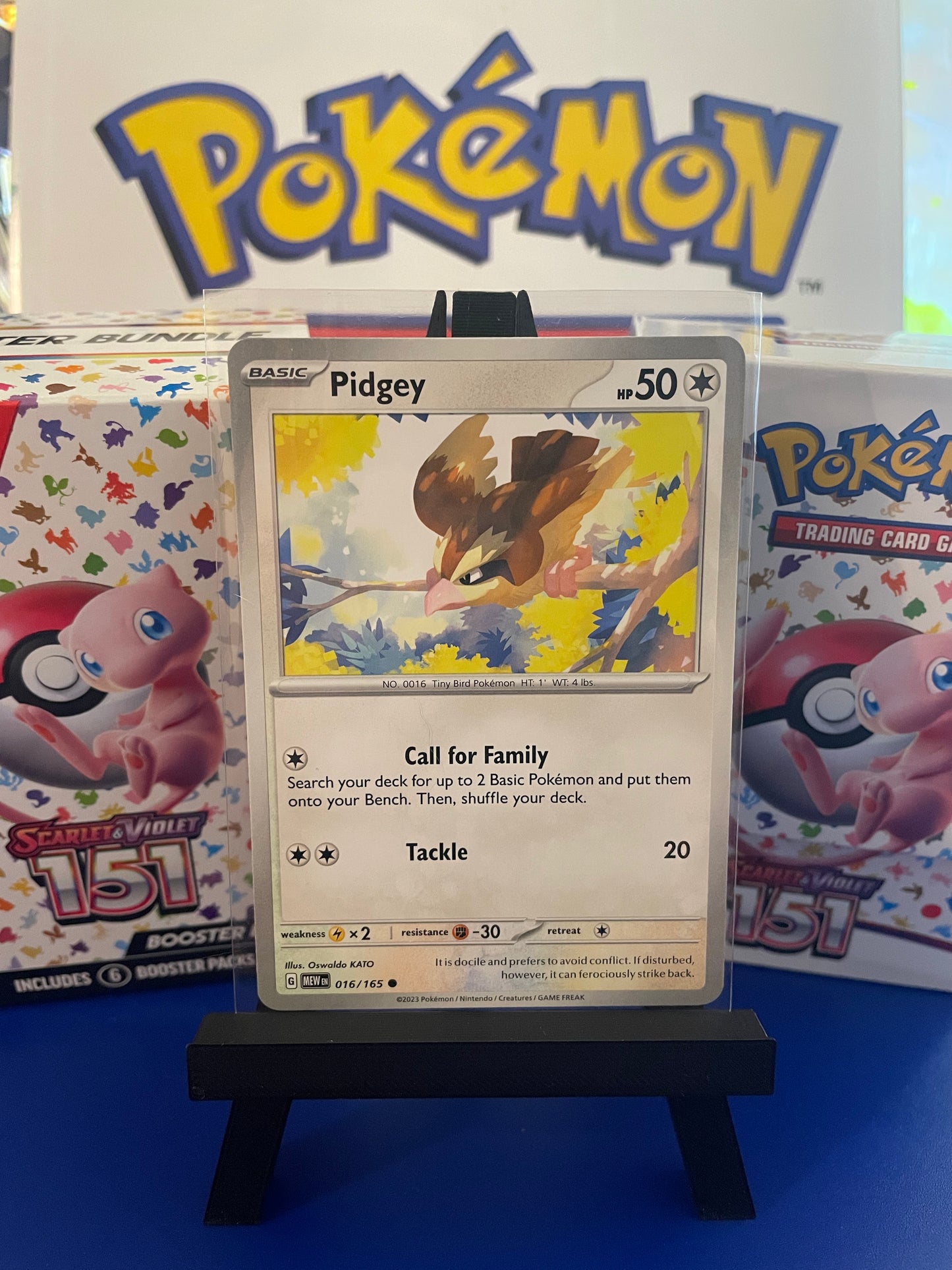 Pidgey: 151 Scarlet & Violet (16/165)