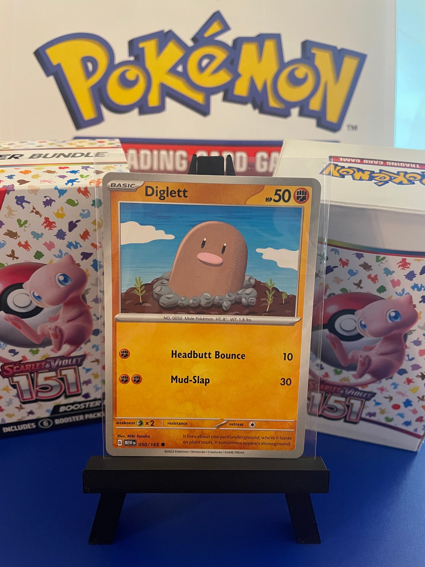 Diglett: 151 Scarlet & Violet (50/165)