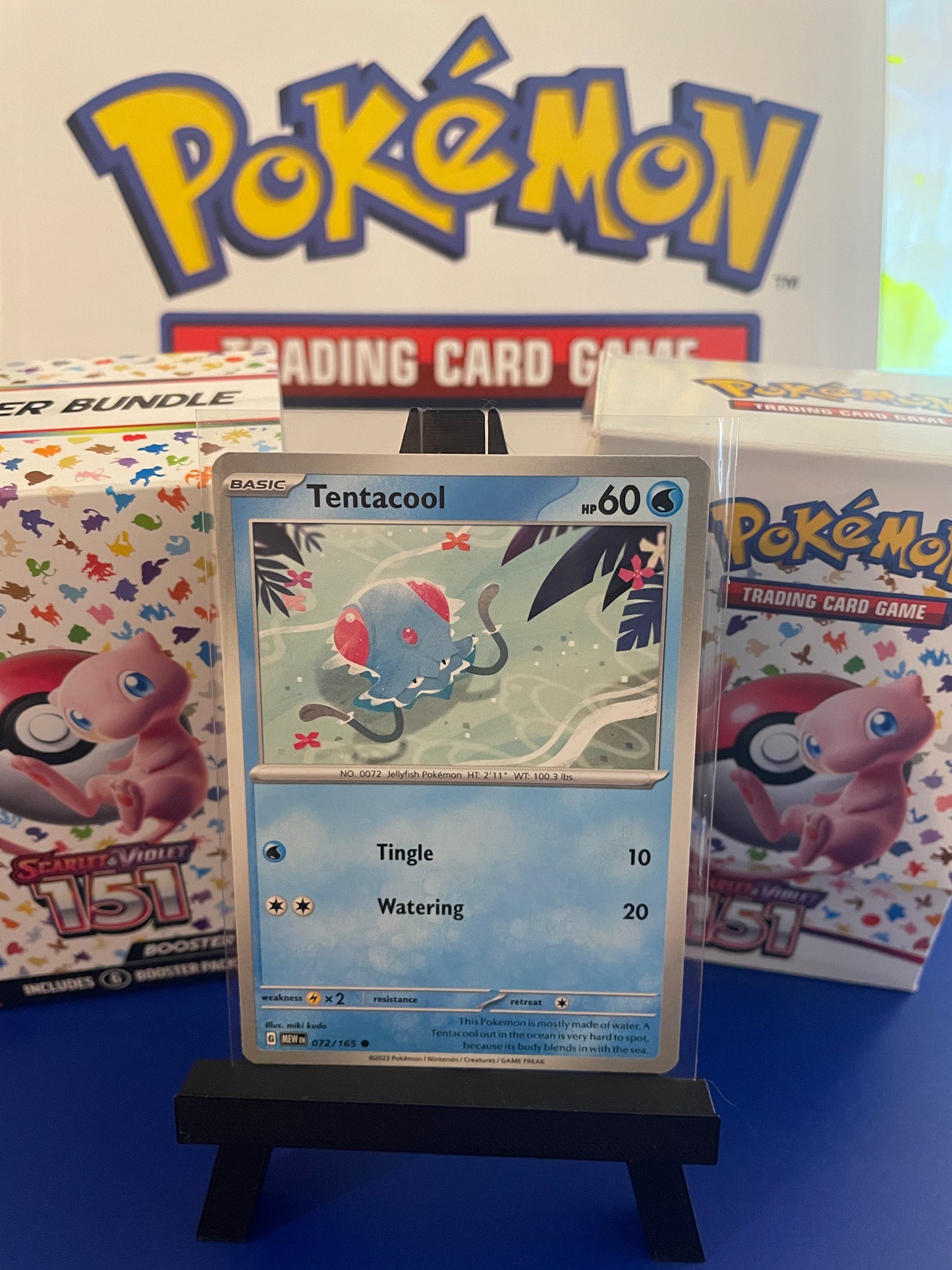 Tentacool: 151 Scarlet & Violet (72/165)