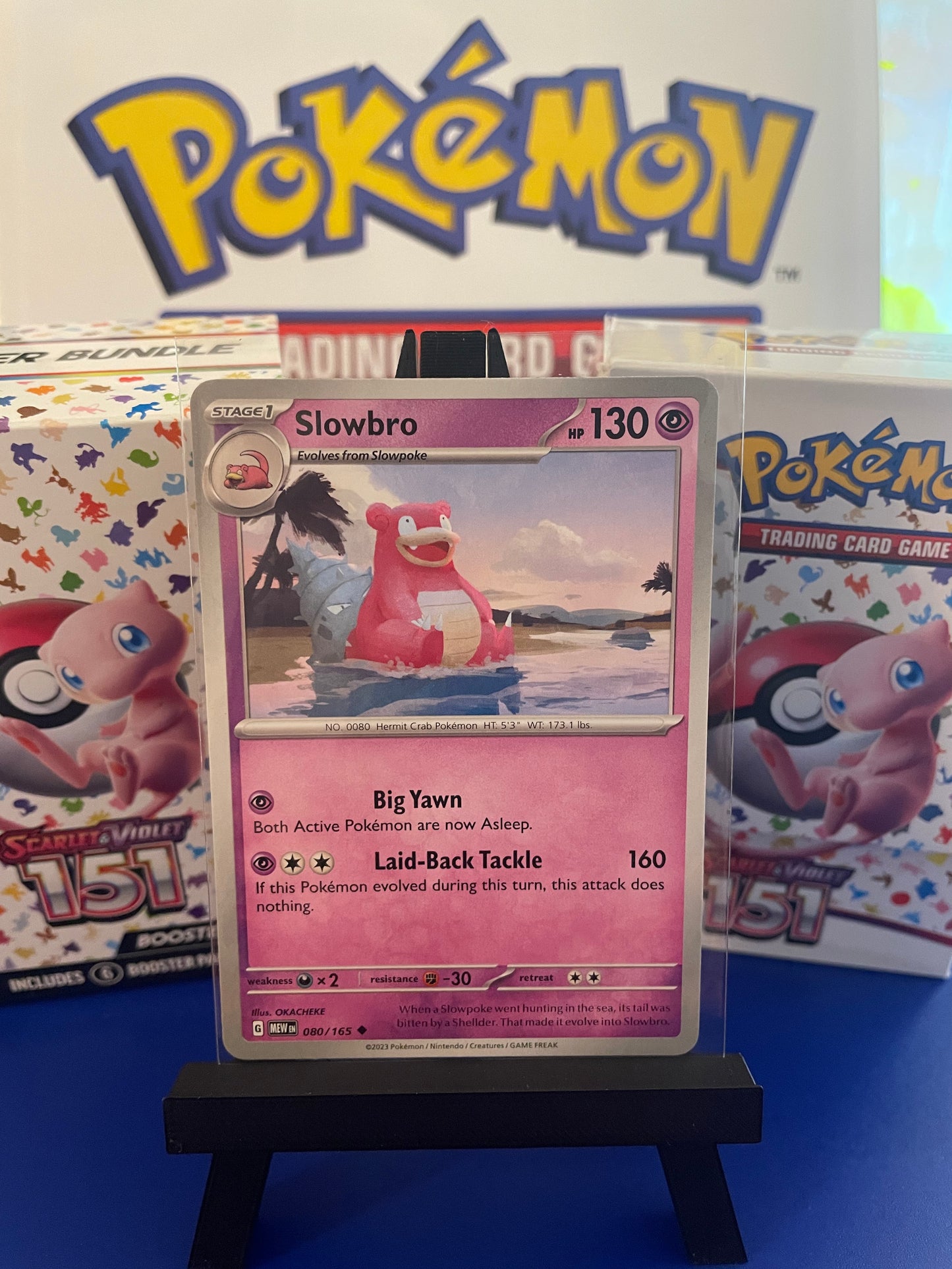 Slowbro: 151 Scarlet & Violet (80/165)