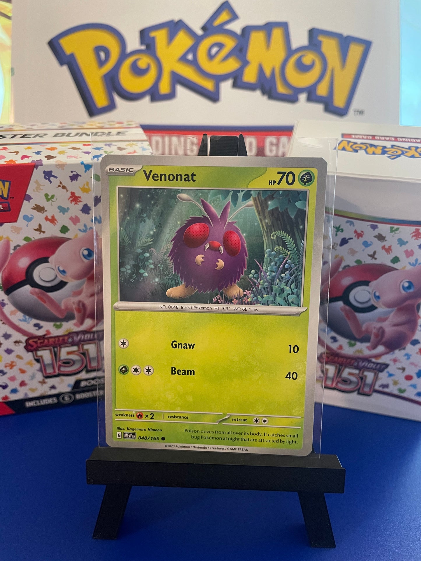 Venonat: 151 Scarlet & Violet (48/165)