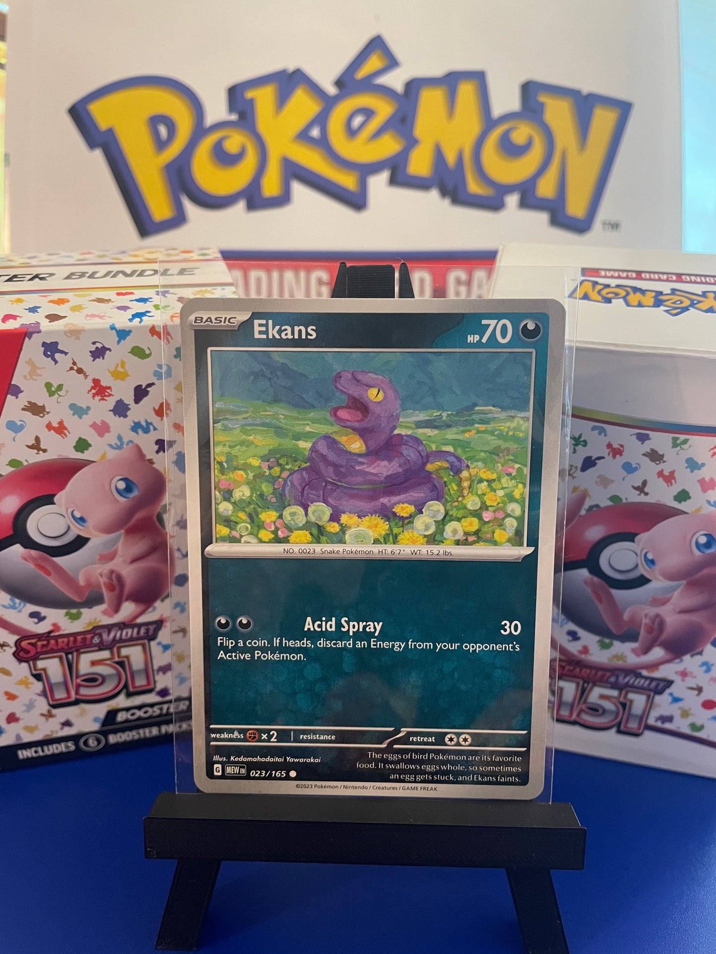 Ekans: 151 Scarlet & Violet (23/165)