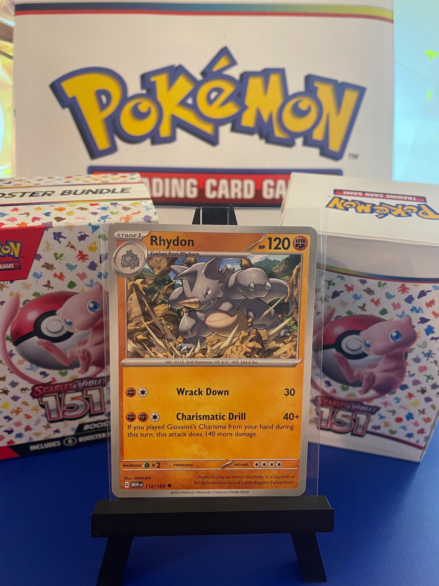 Rhydon: 151 Scarlet & Violet (90/196)