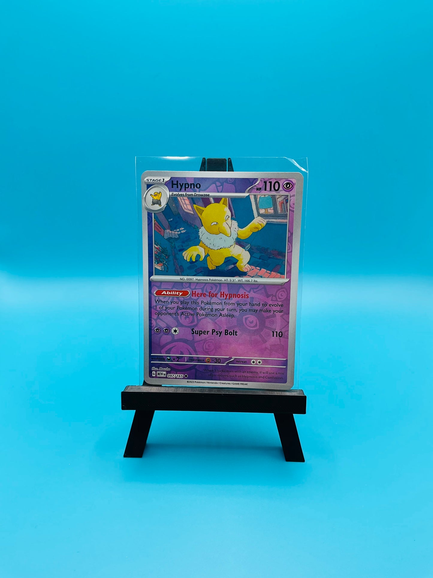 Hypno (Reverse Holo): 151 Scarlet & Violet (97/165)