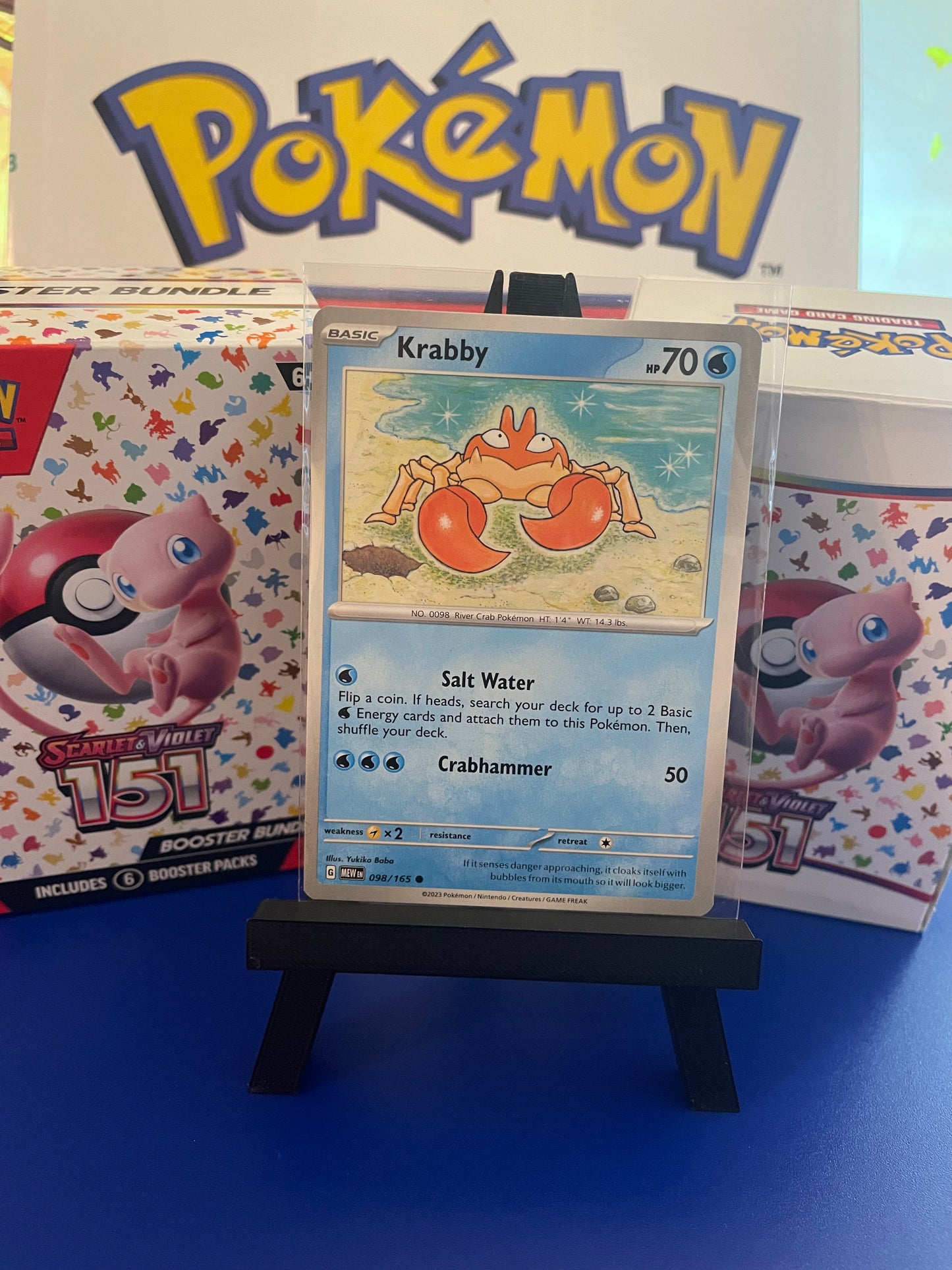 Krabby: 151 Scarlet & Violet (98/165)