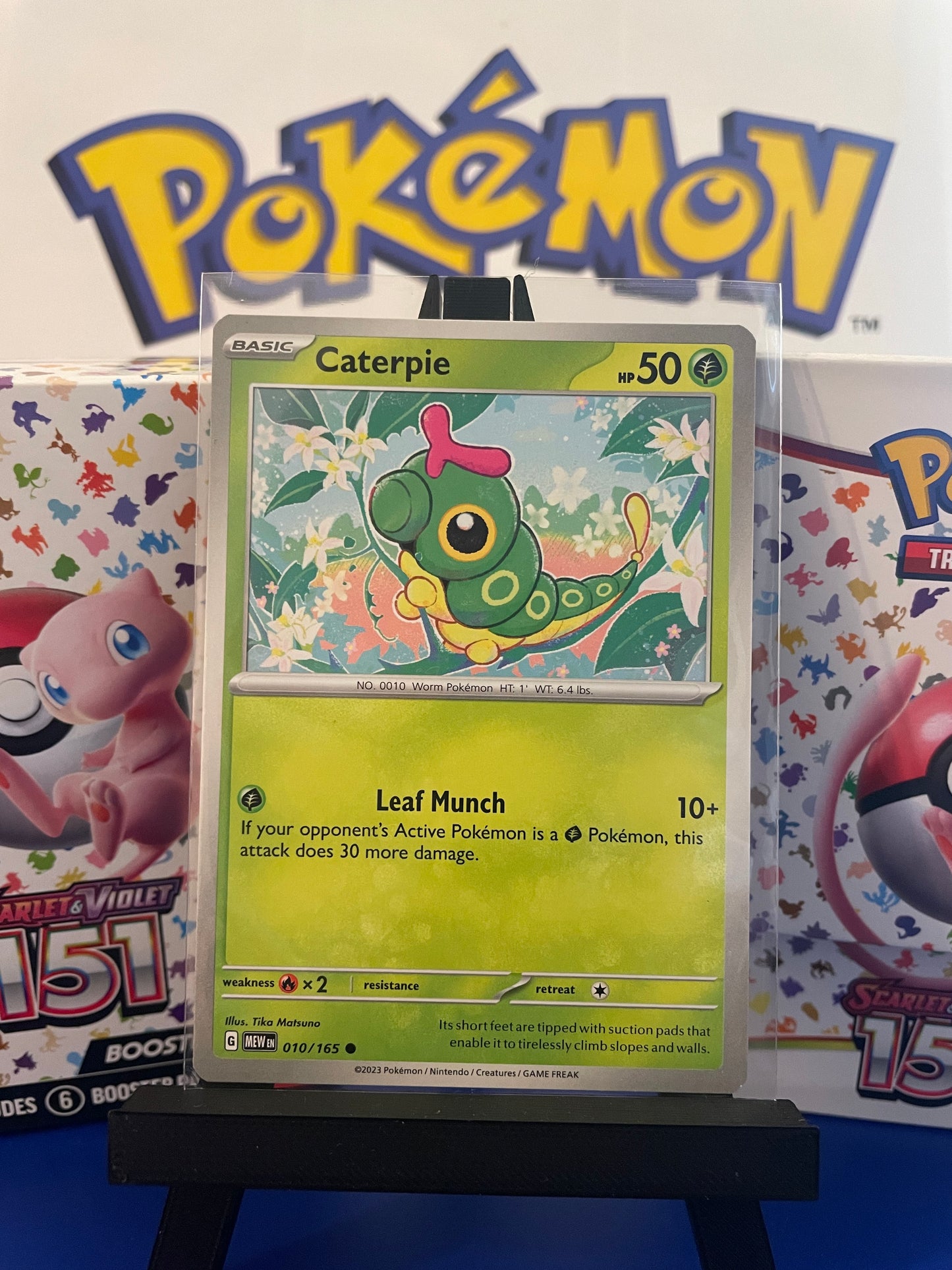 Caterpie: 151 Scarlet & Violet (10/165)
