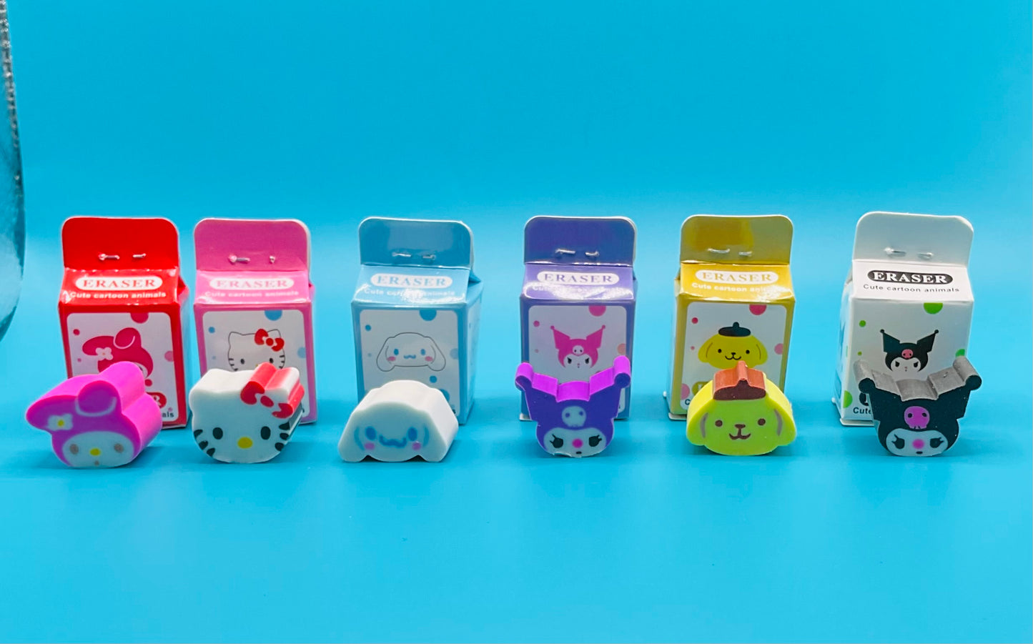 Sanrio Eraser Set (6ps Set)
