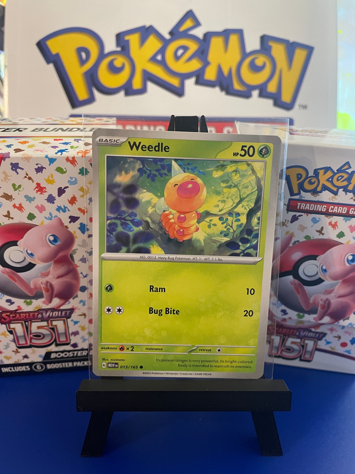 Weedle: 151 Scarlet & Violet (13/165)