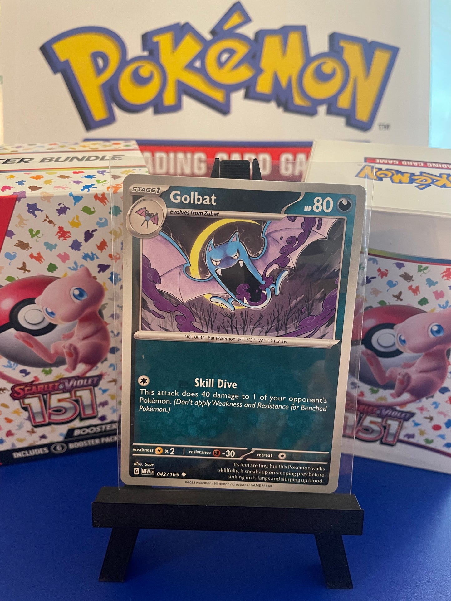 Golbat: 151 Scarlet & Violet (42/165)
