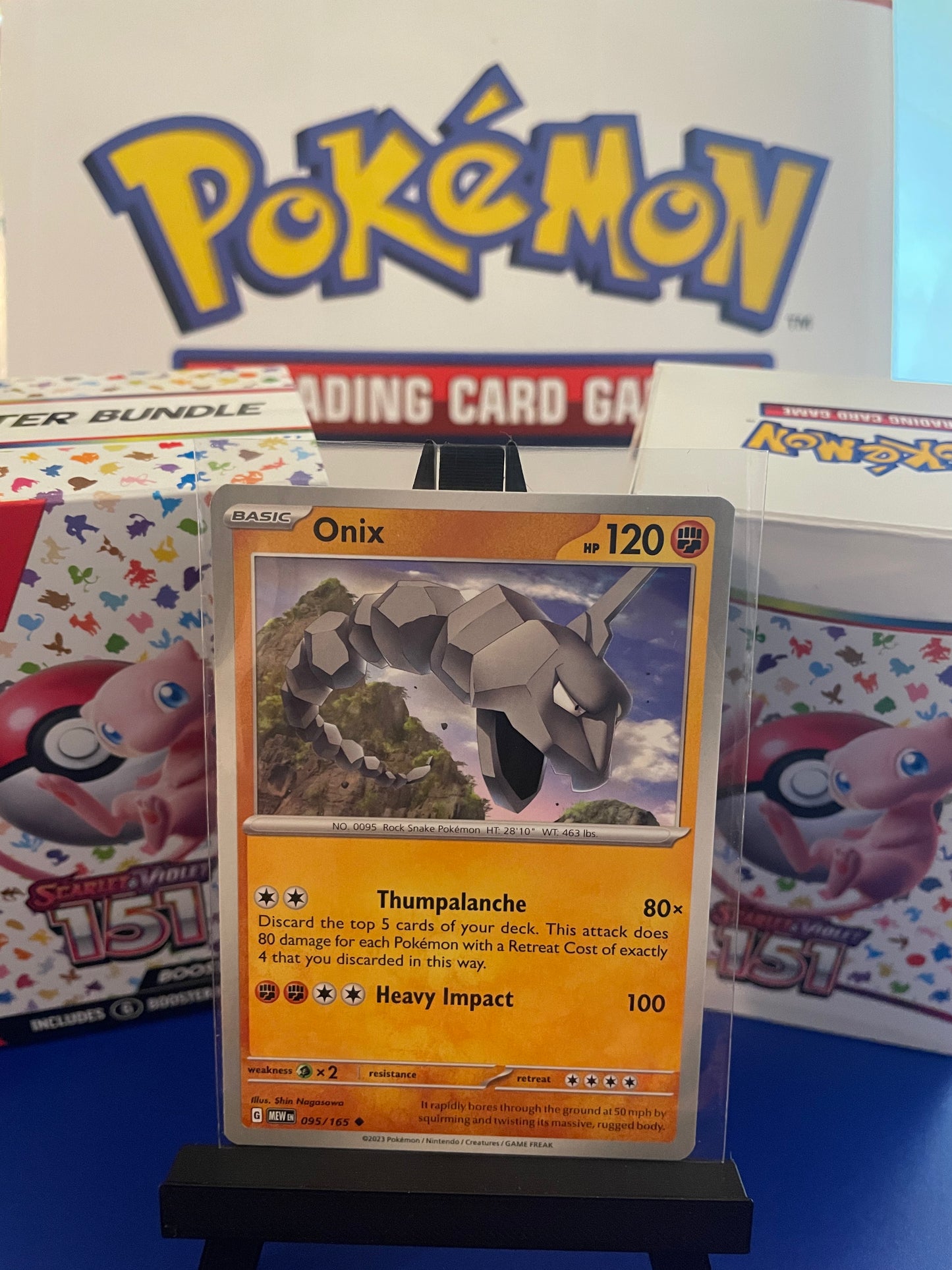 Onix: 151 Scarlet & Violet (95/165)