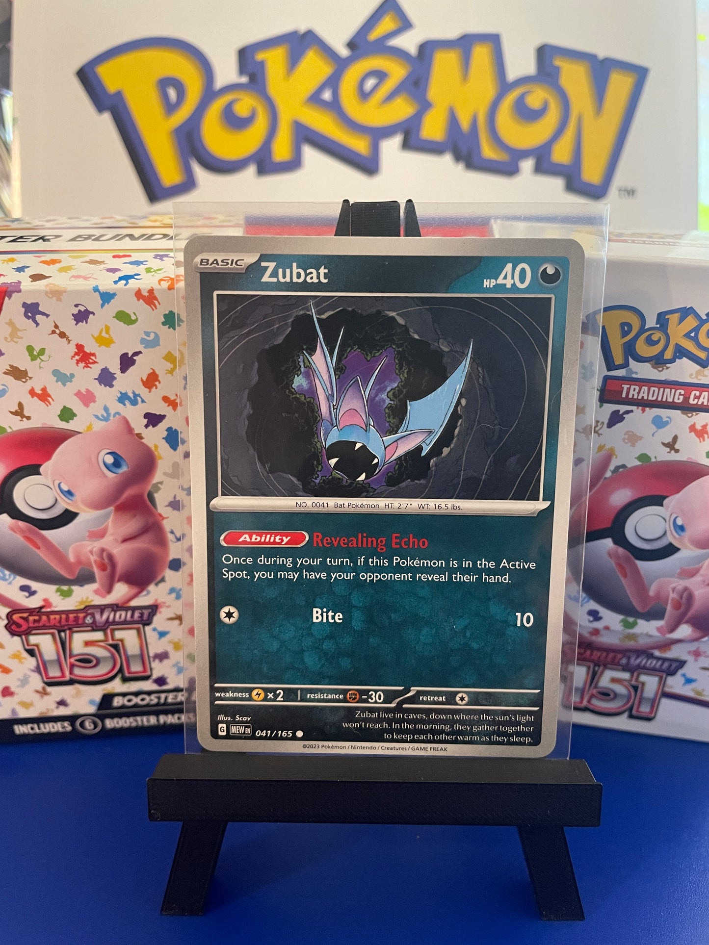 Zubat: 151 Scarlet & Violet (41/165)