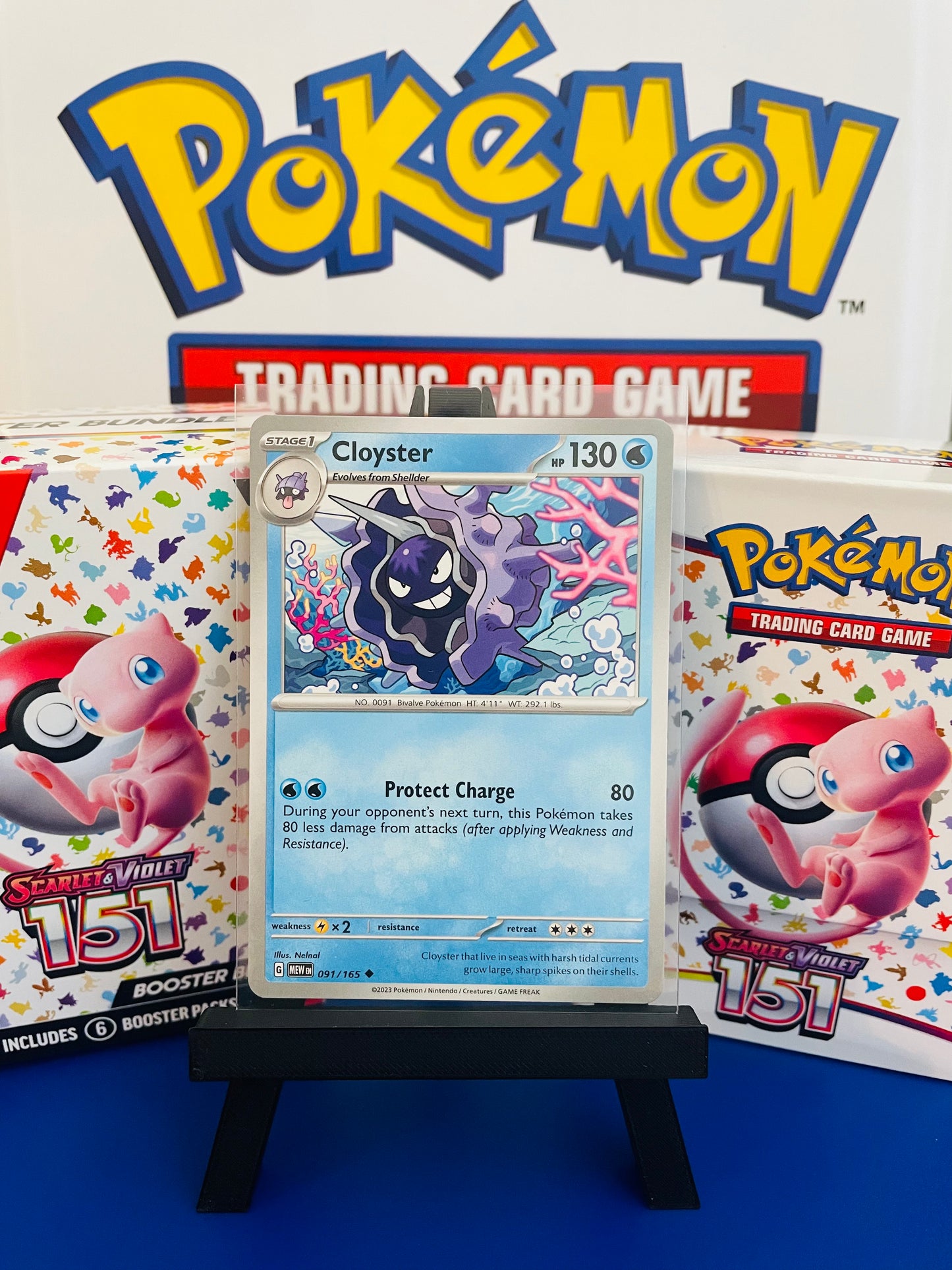 Cloyster: 151 Scarlet & Violet (91/165)