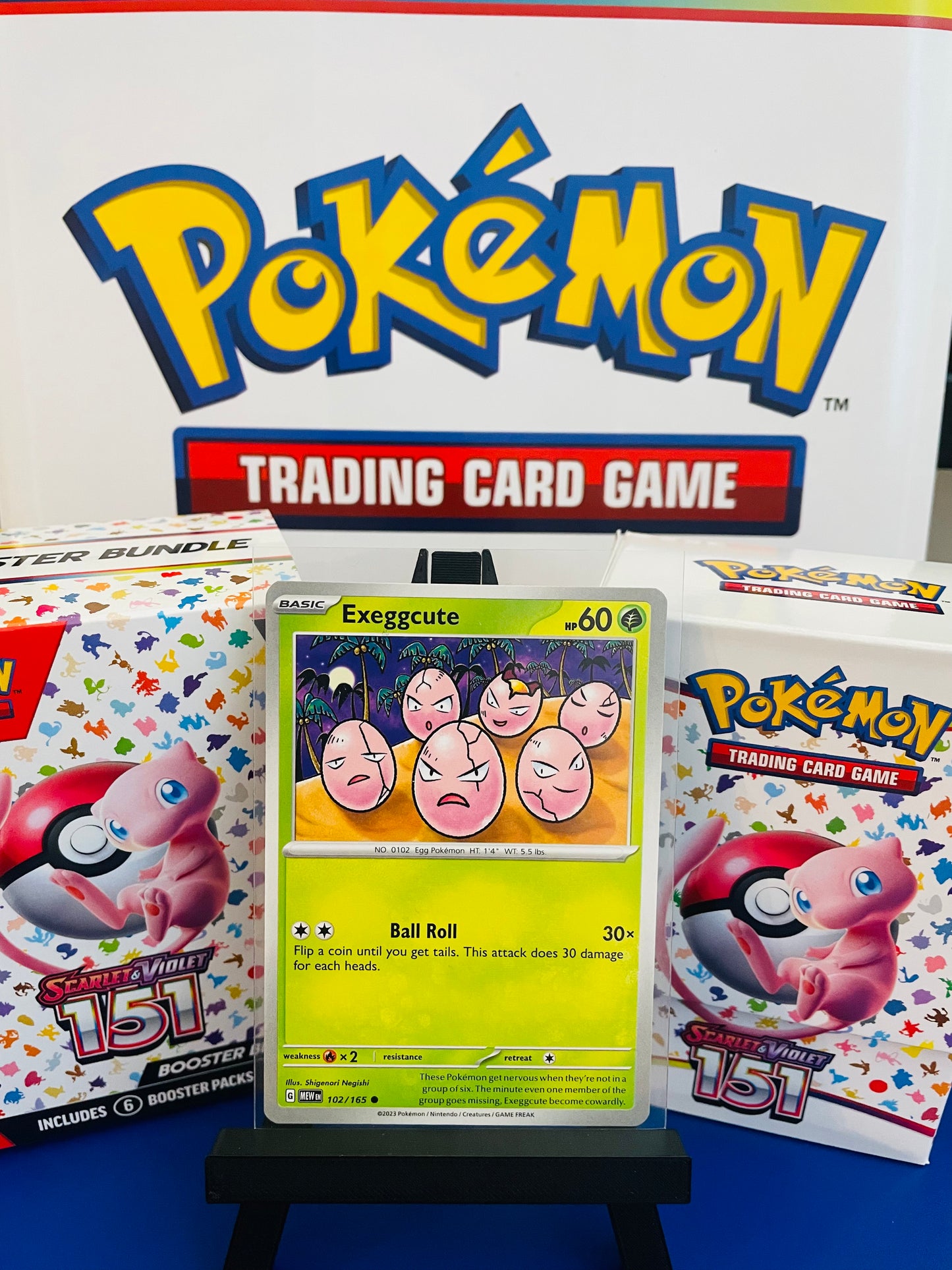 Exeggcute: 151 Scarlet & Violet (102/165)