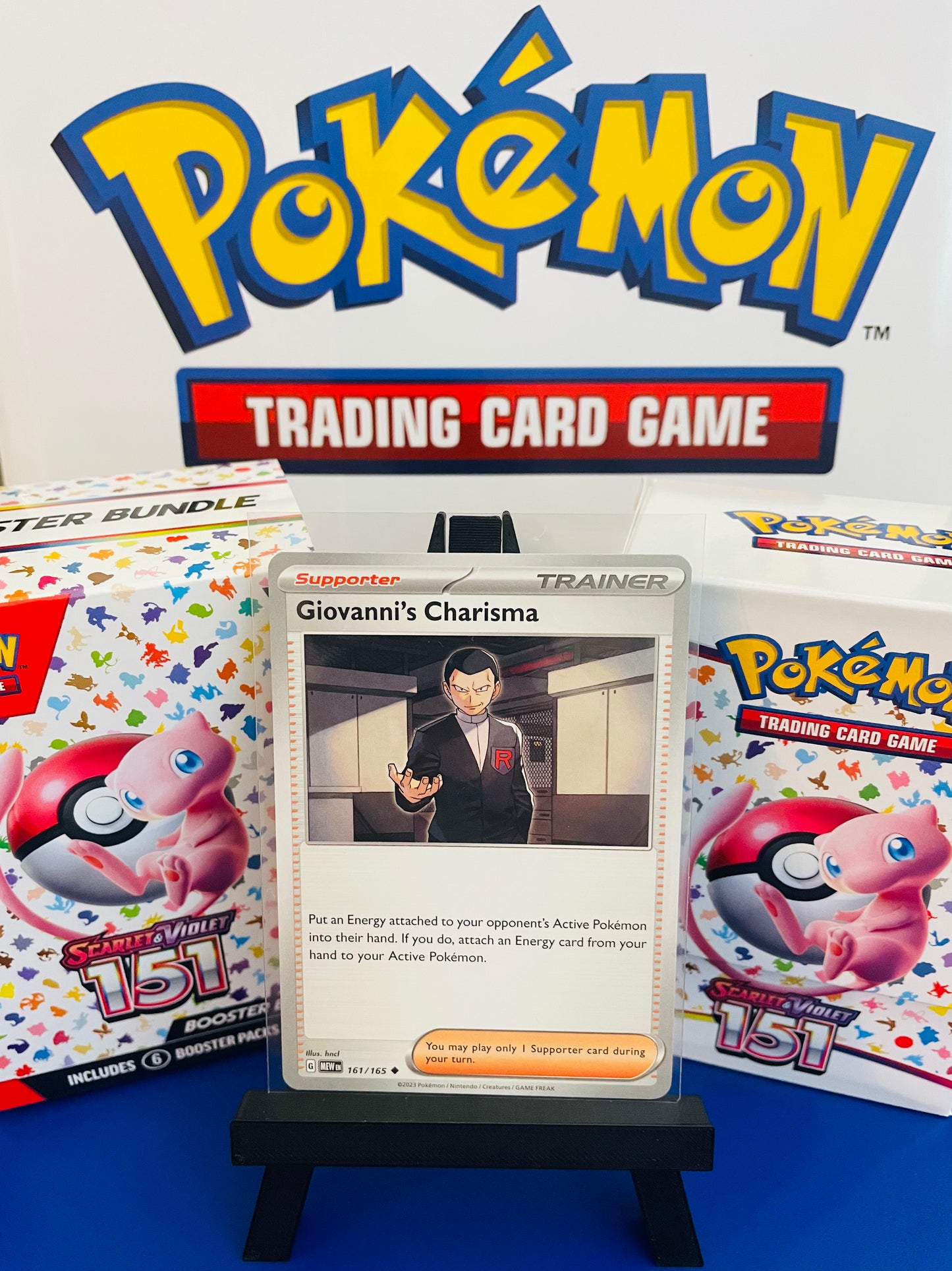 Giovanni’s Charisma: 151 Scarlet & Violet (161/165)