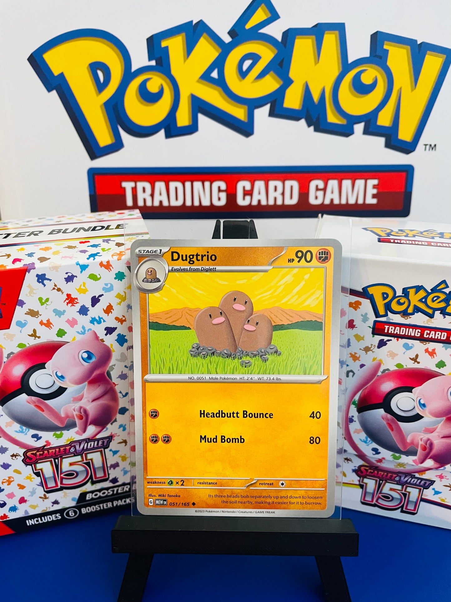 Dugtrio: 151 Scarlet & Violet (51/165)