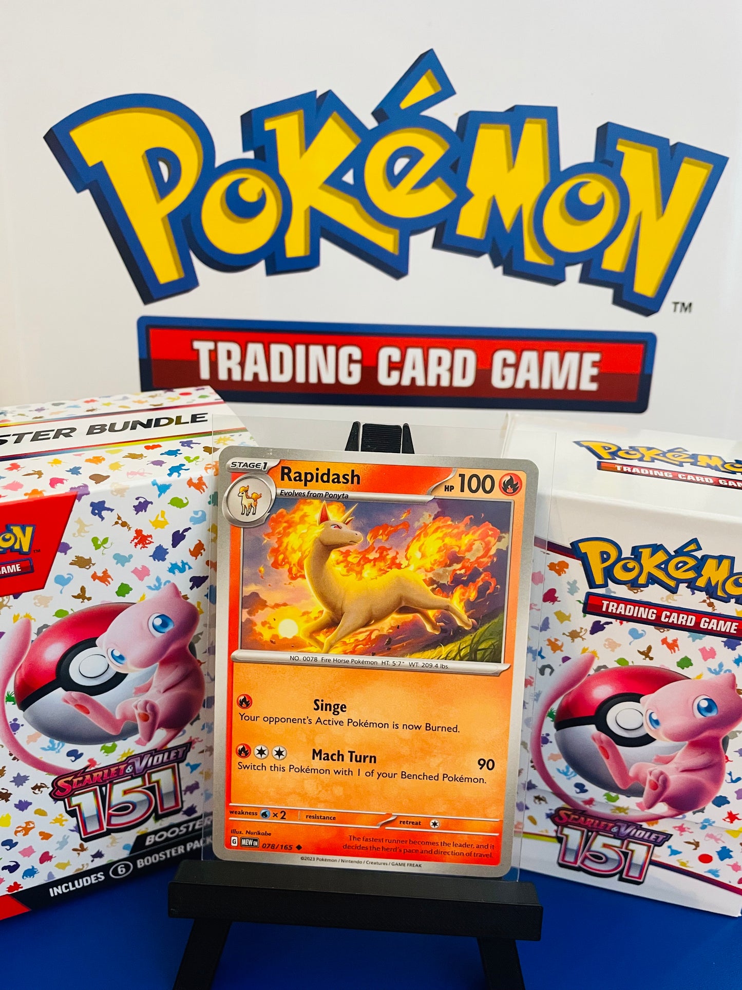 Rapidash: 151 Scarlet & Violet (78/165)