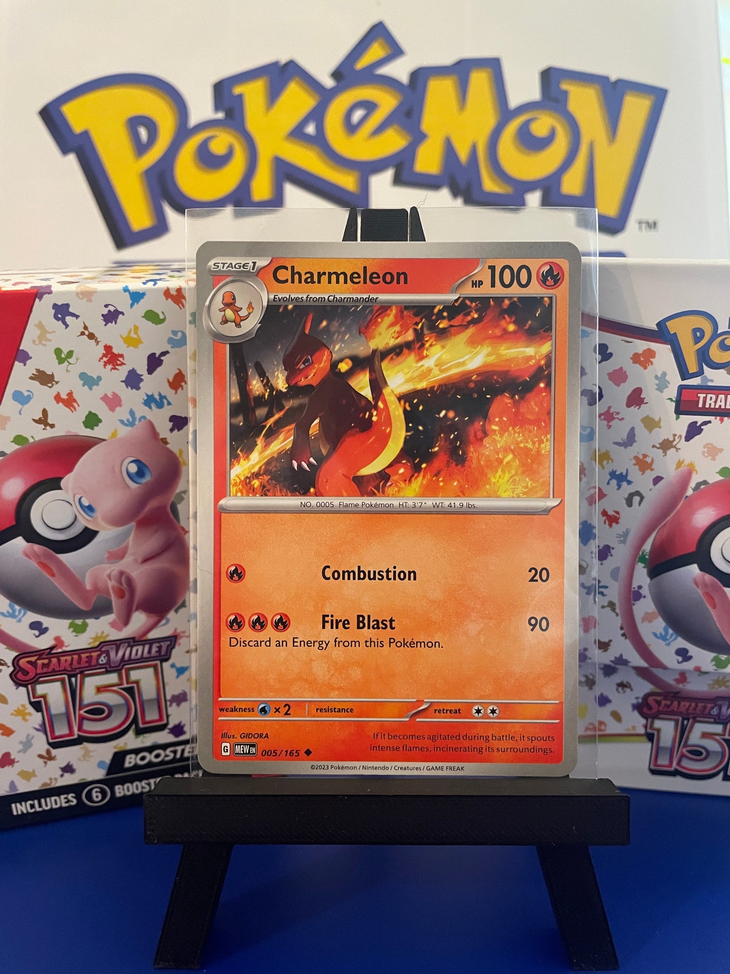 Charmeleon: 151 Scarlet & Violet (05/165)