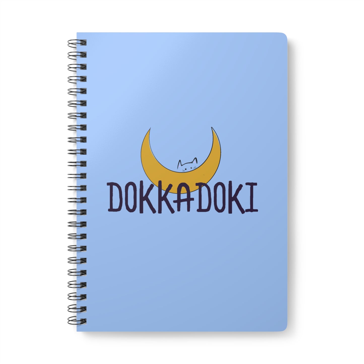 DokkaDoki Wirobound Softcover Notebook, A5