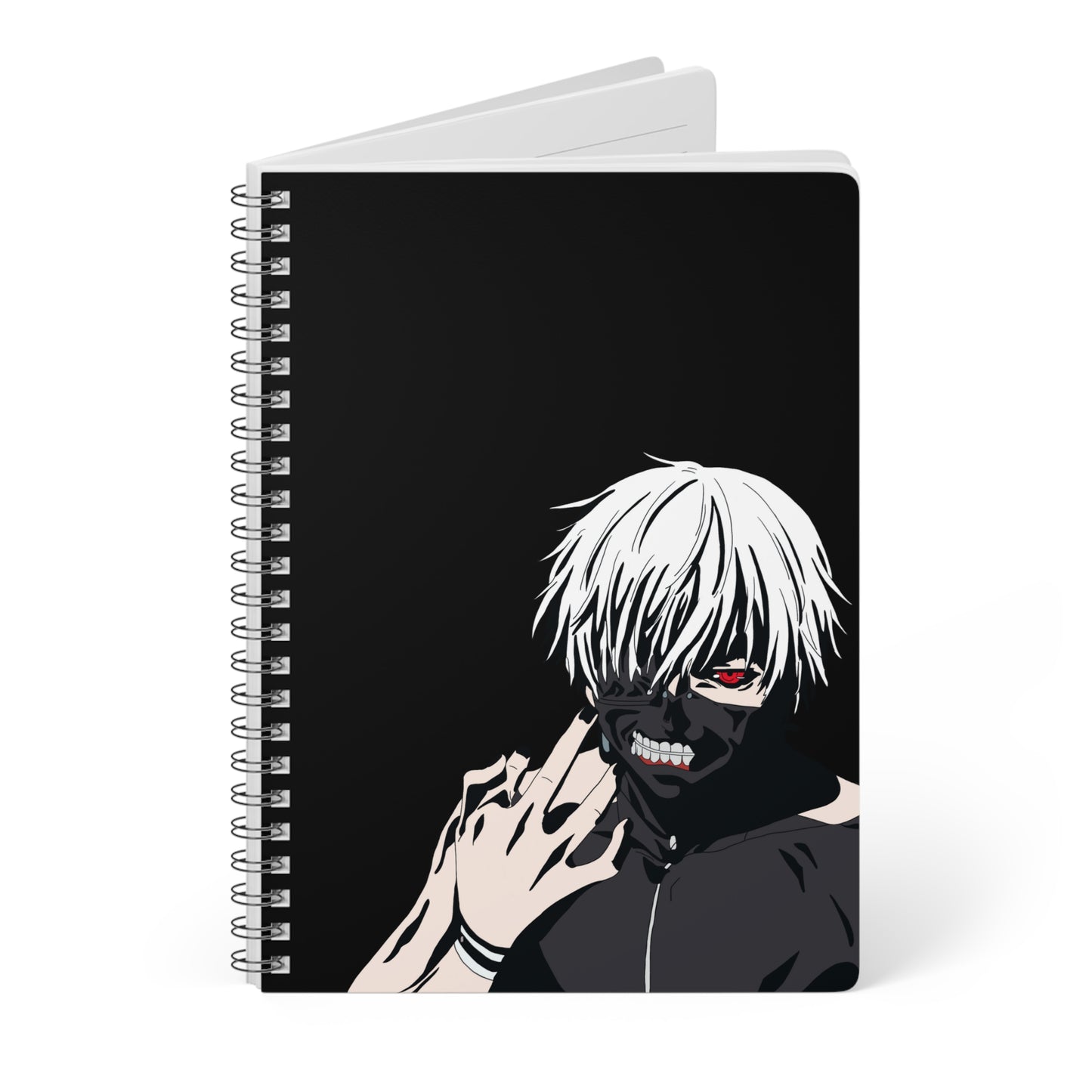 Black - Tokyo Ghoul - Wirobound Softcover Notebook, A5