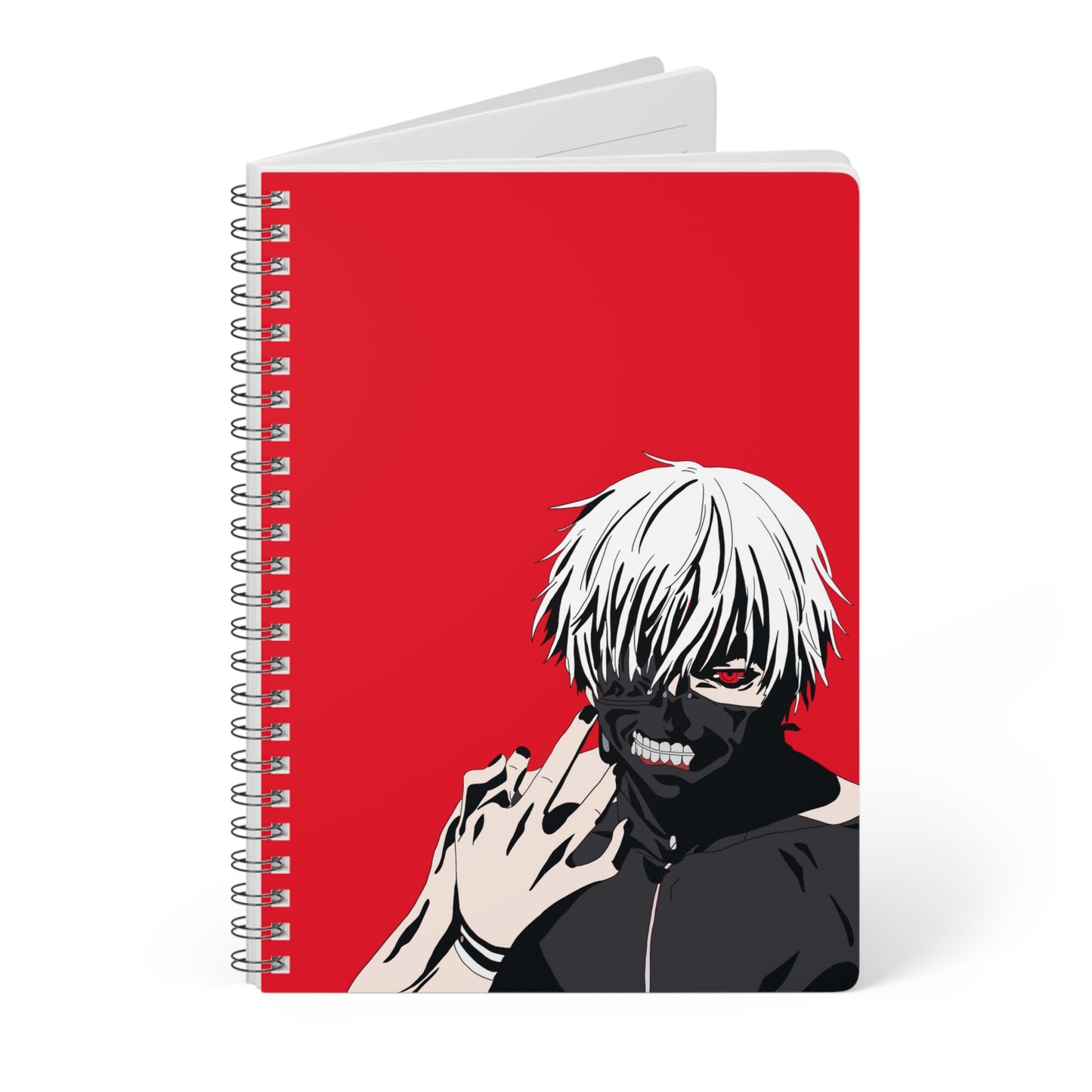 Red - Tokyo Ghoul - Wirobound Softcover Notebook, A5