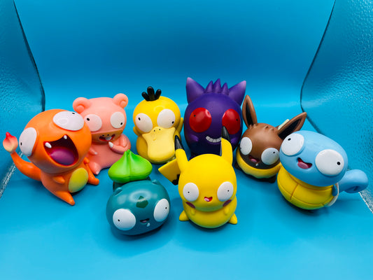 Derpy Pokemon figures