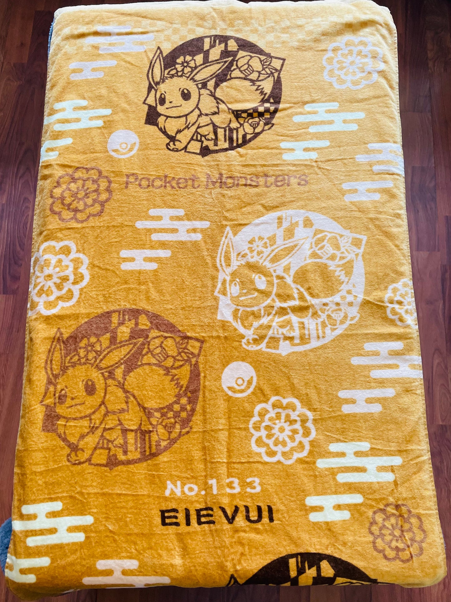 Pocket Monsters Eievui Beach Towel