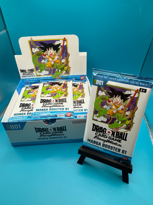 Dragon Ball Z - Fusion World: Manga Set 01 (SB01) Boosters