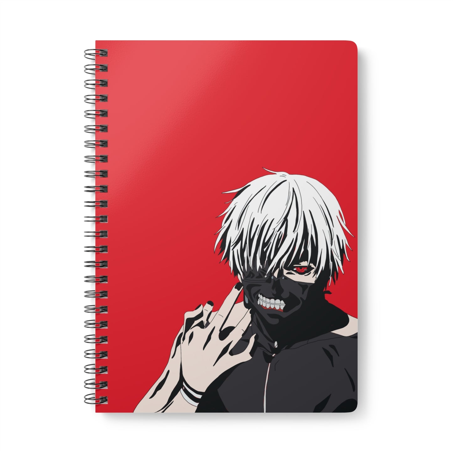 Red - Tokyo Ghoul - Wirobound Softcover Notebook, A5