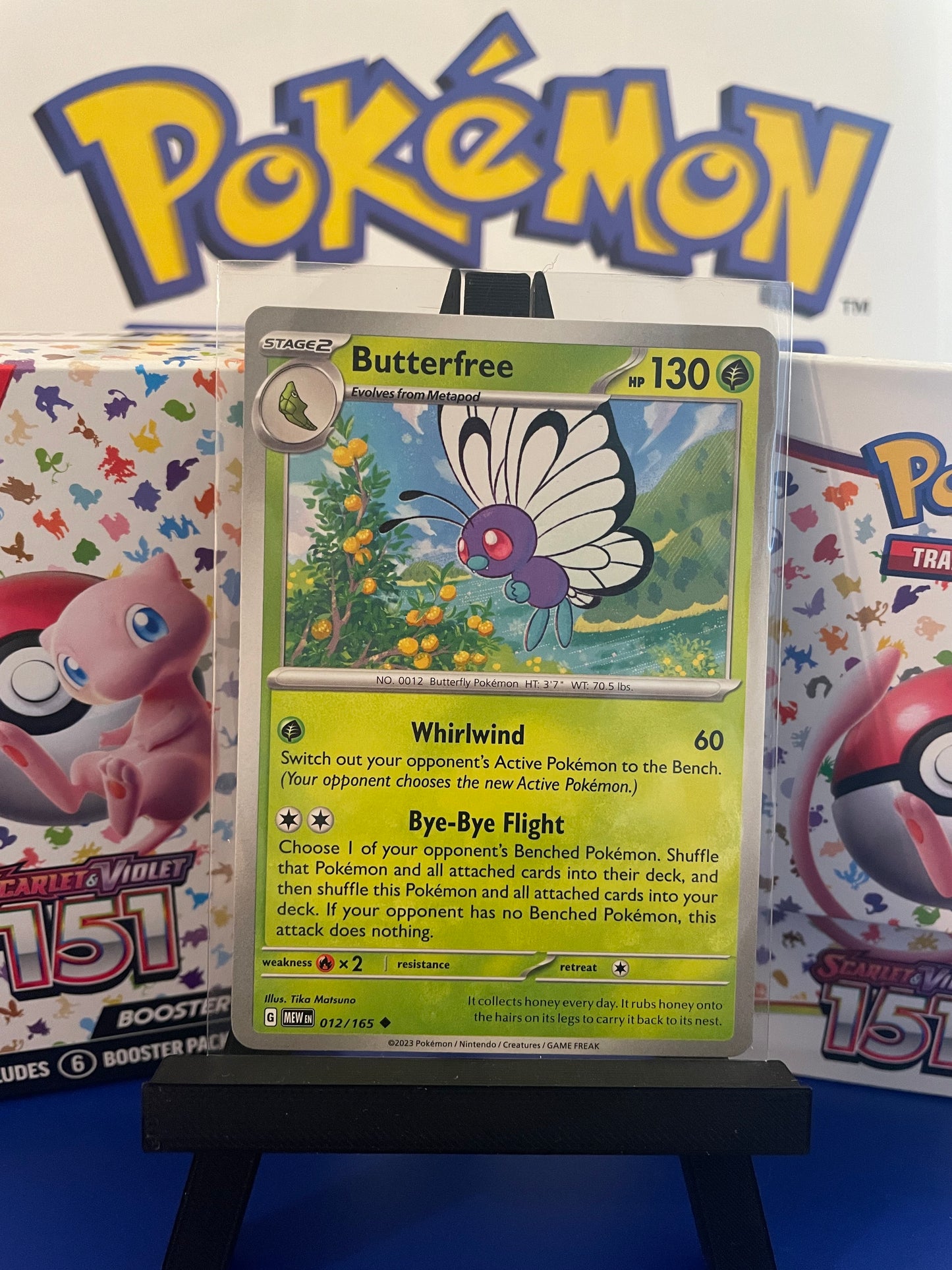 Butterfree: 151 Scarlet & Violet (12/165)